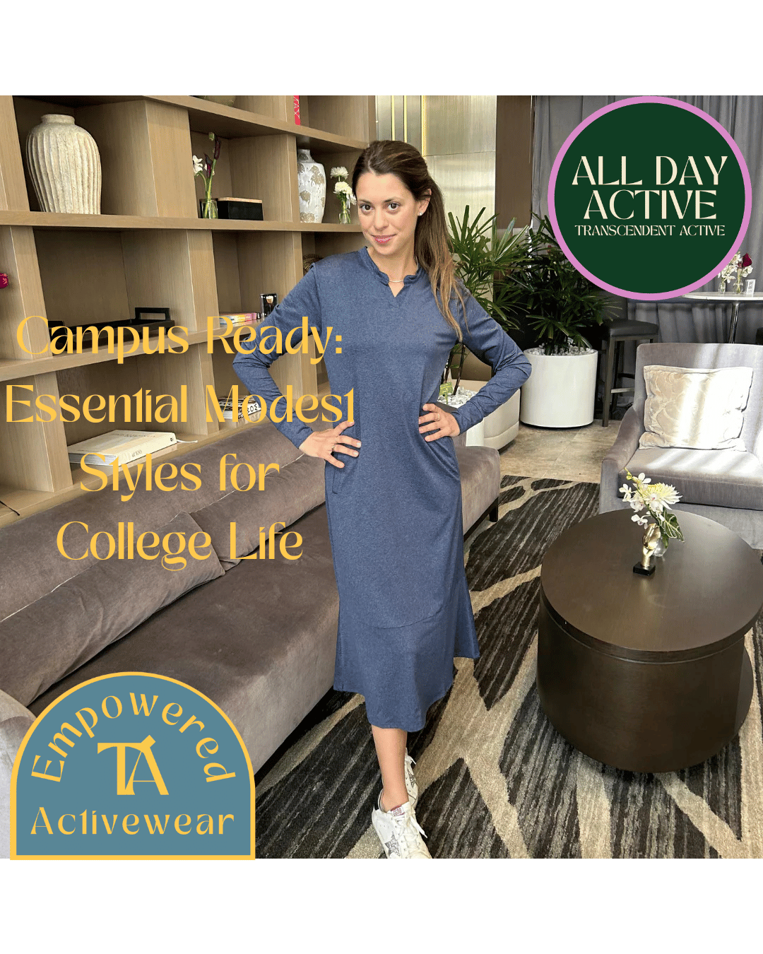 Campus Ready: Essential Modest Styles for College Life