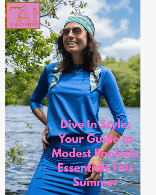 Dive In Style: Your Guide to Modest Poolside Essentials This Summer
