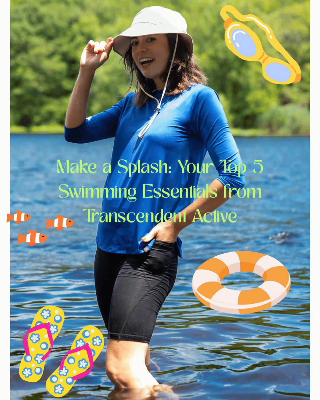 Make a Splash: Your Top 5 Swimming Essentials from Transcendent Active