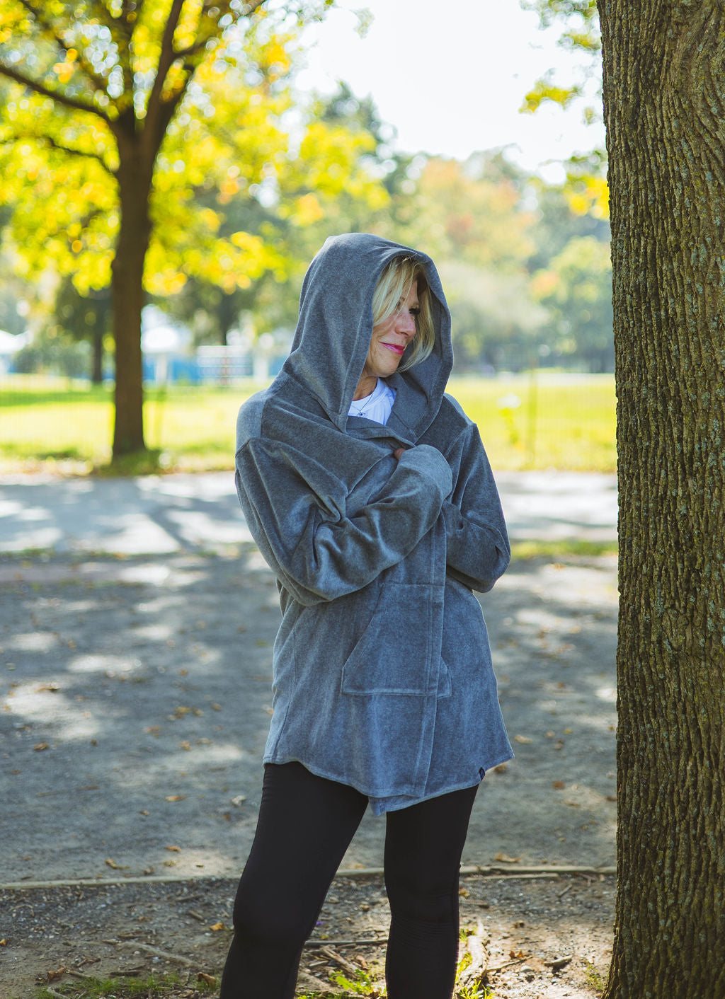Velour Hoodie Transcendent Active