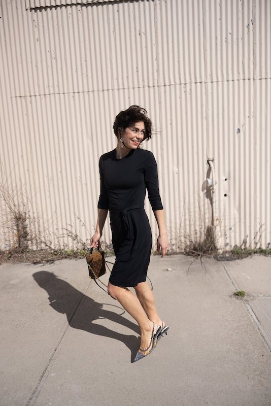 Knot Dress - Forest Green Transcendent Active