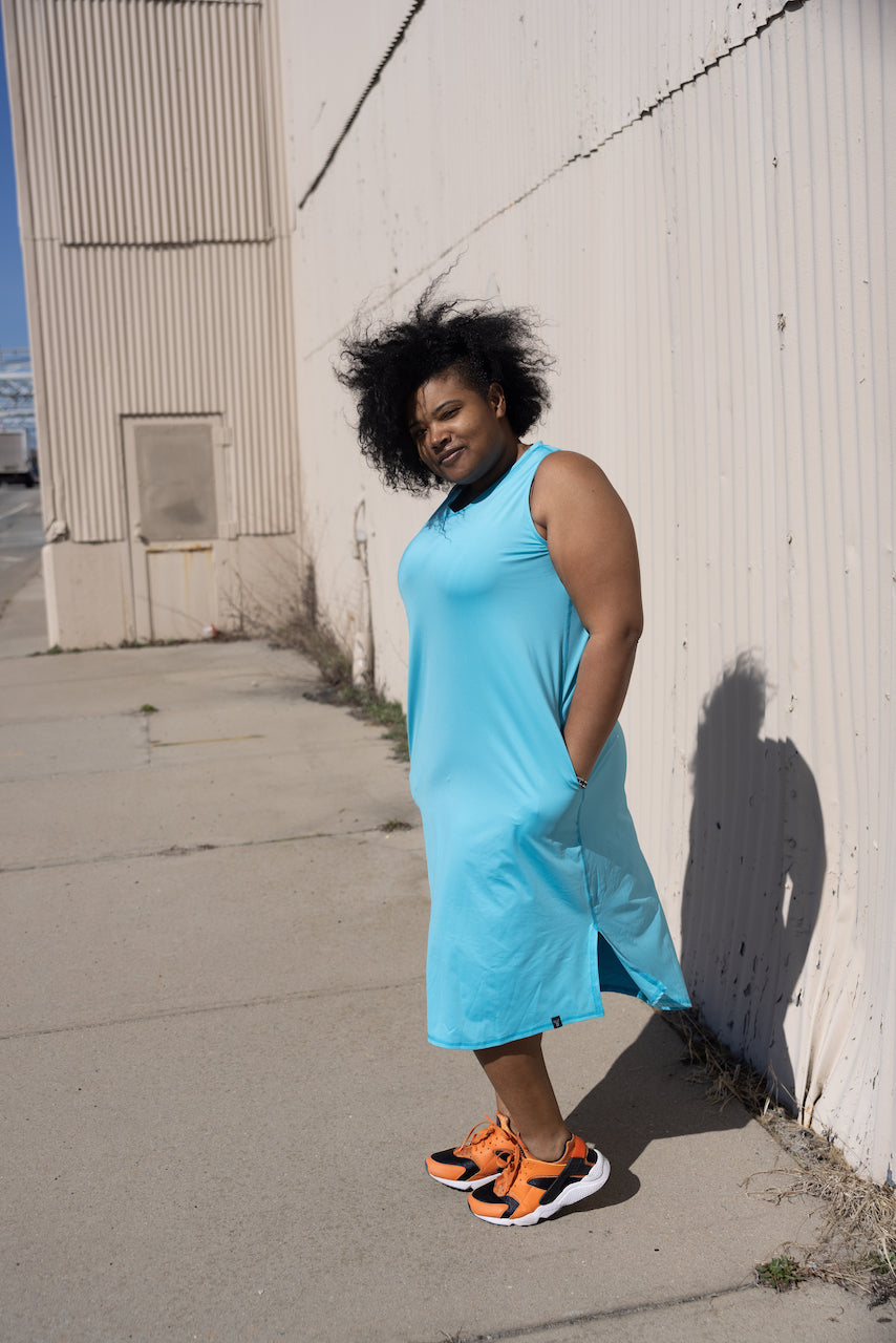 Jet Set Tank Dress Transcendent Active