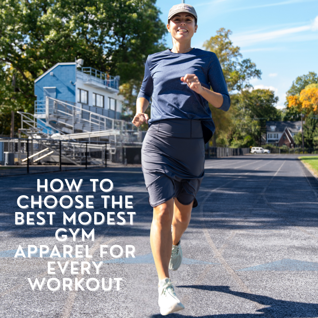 Transcendent Active blog post on how to choose the best modest gym apparel for every workout.