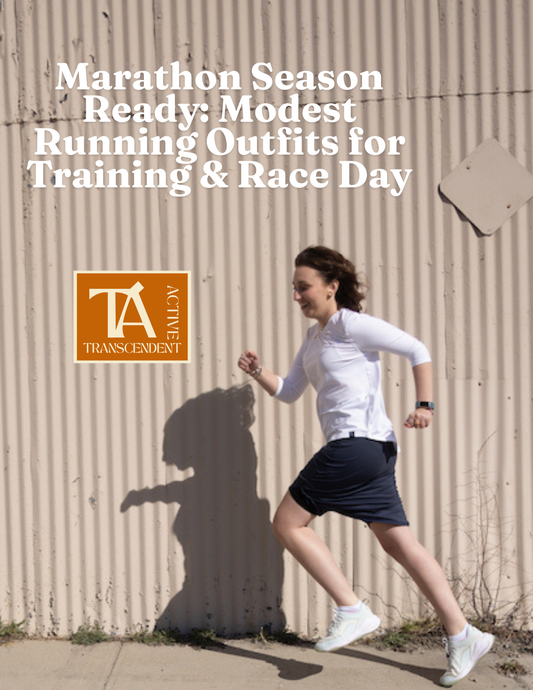 Marathon Season Ready: Modest Running Outfits for Training & Race Day