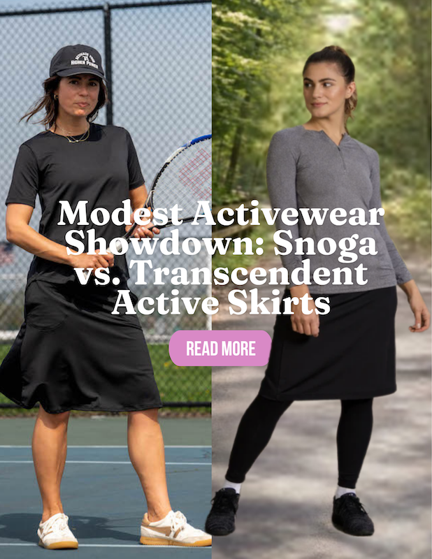Modest Activewear Showdown: Snoga vs. Transcendent Active Skirts