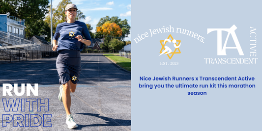 Nice Jewish Runners x Transcendent Active: A Collab for Runners Embracing Jewish Pride