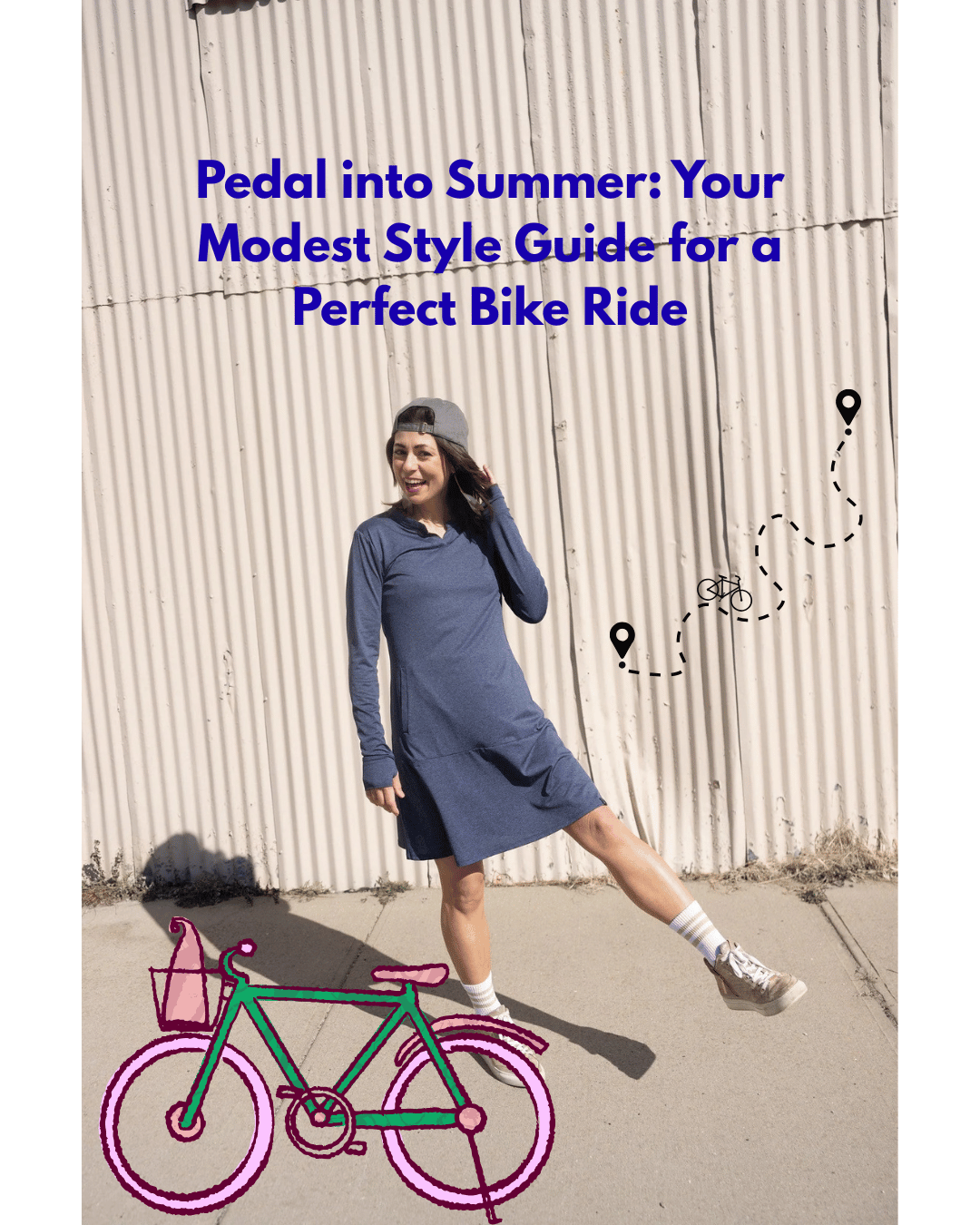 Pedal into Summer: Your Modest Style Guide for a Perfect Bike Ride
