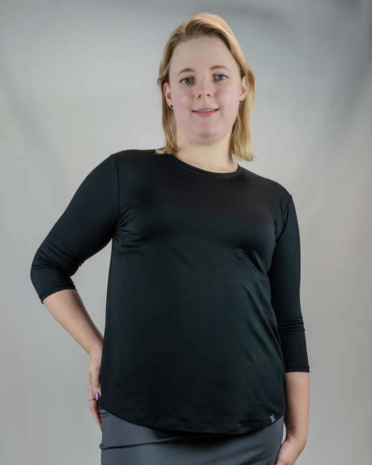 Performance Quarter Sleeve - Black Transcendent Active