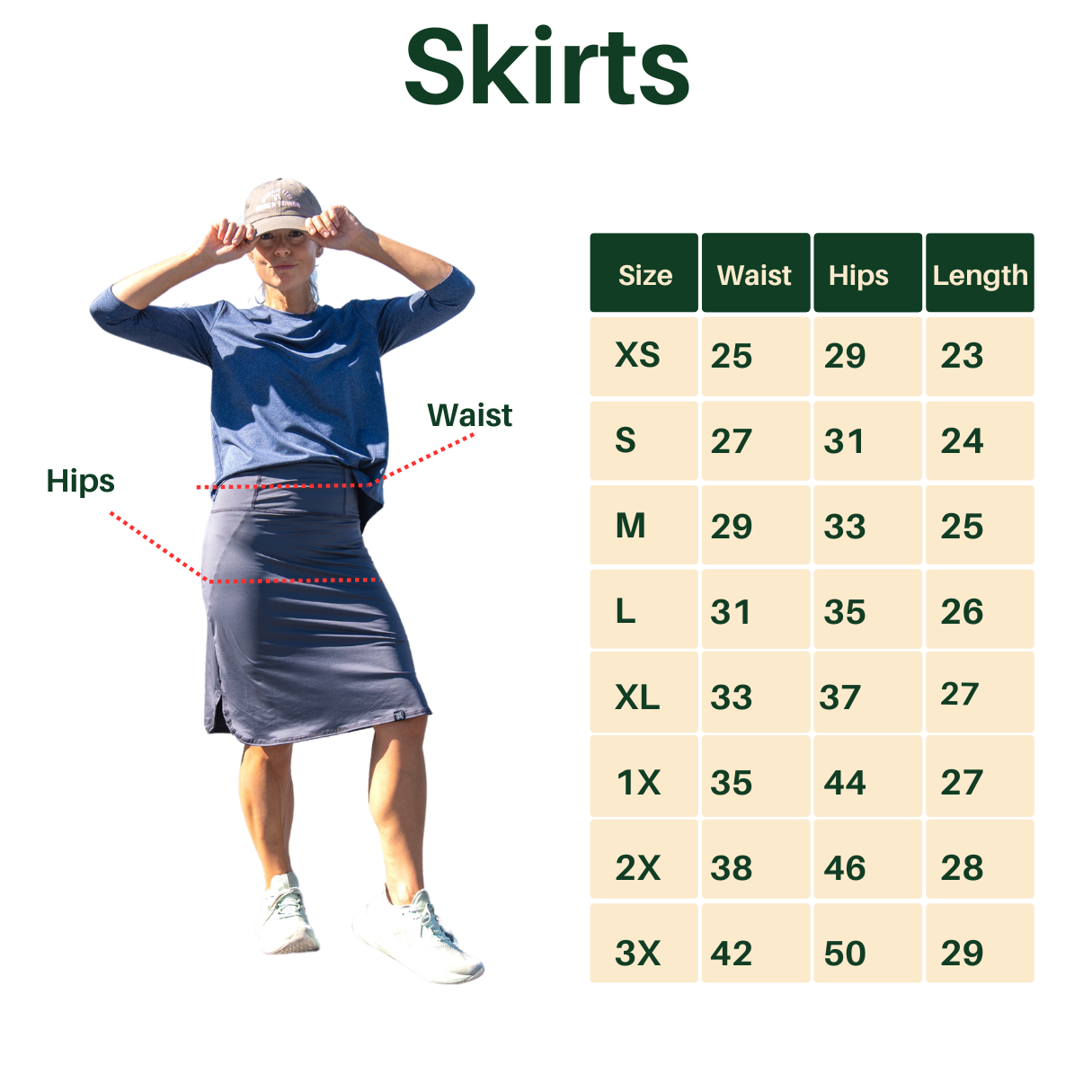 Skate Skirt - Midnight River Transcendent Active