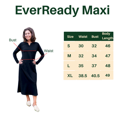 Transcendent Active Sizing Chart | Find Your Perfect Modest Fit