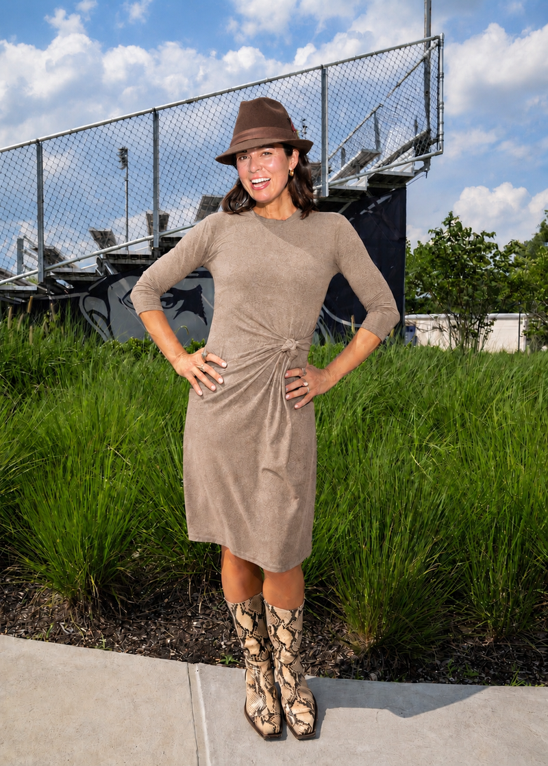 Knot Dress - Chai Transcendent Active