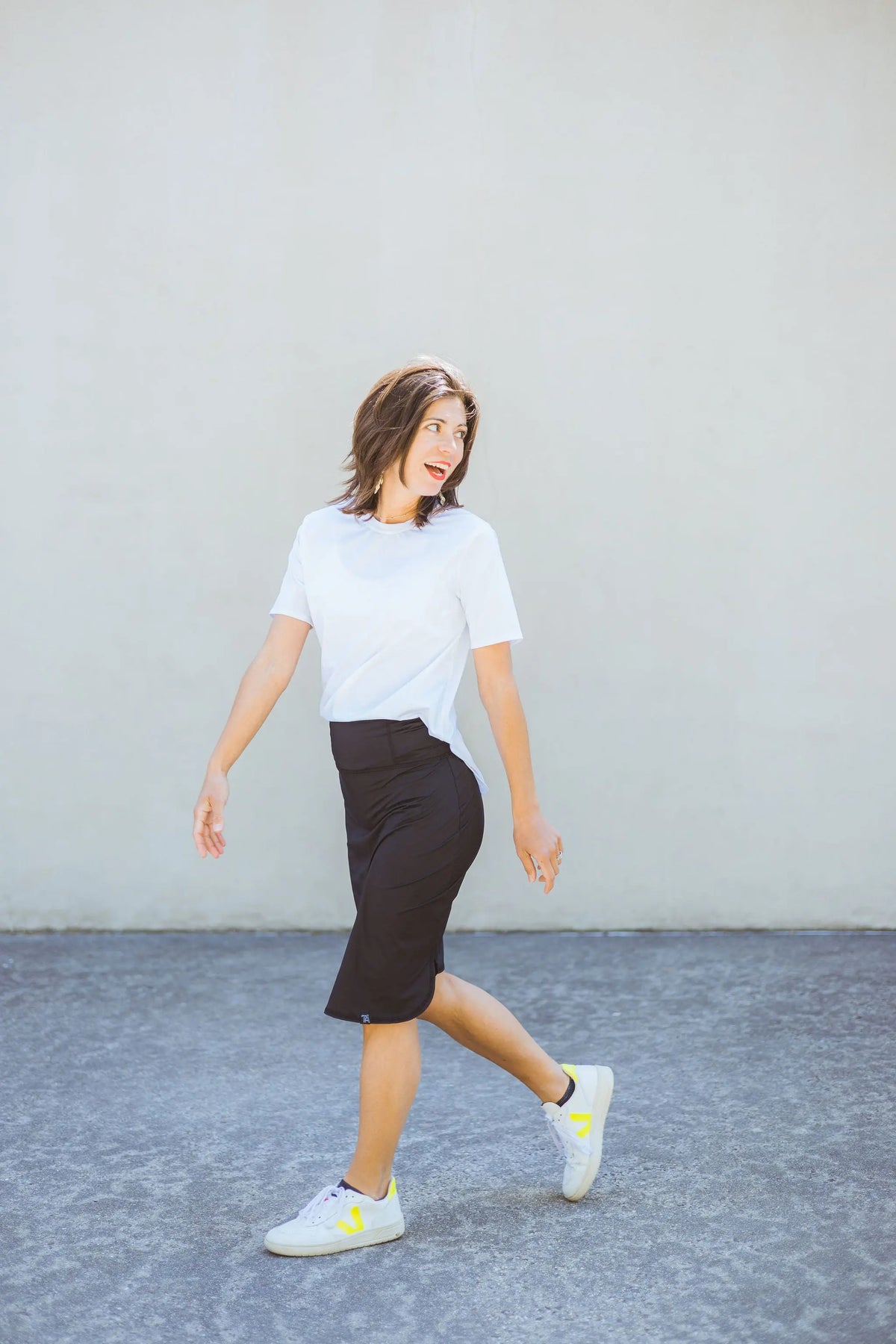 Mesh All Day Active Skirt | Modest Running & Workout Skirt by Transcendent Active