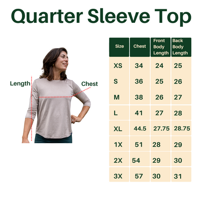 Transcendent Active Sizing Chart | Find Your Perfect Modest Fit