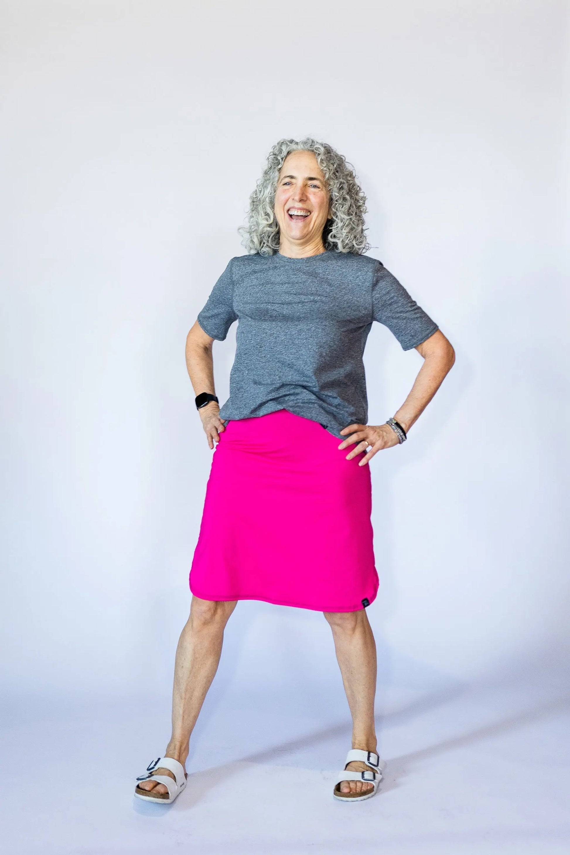 Recycled All Day Active Skirt - Magenta Transcendent Active