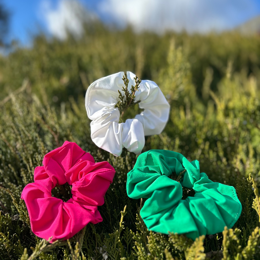 Transcendent Active Zero Waste Scrunchies | Sustainable Hair Accessories