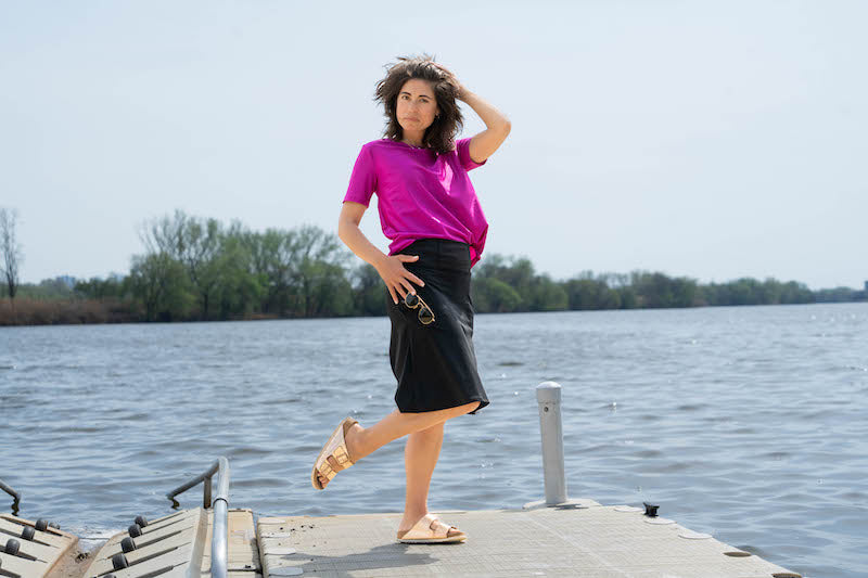 Mesh On the Go Skirt with Pockets Transcendent Active