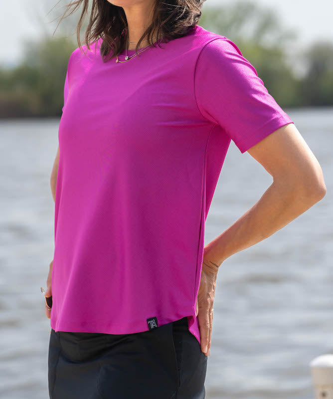 Ease into It Boxy Tee Transcendent Active