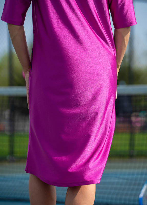 Jet Set Dress - Razberry Transcendent Active