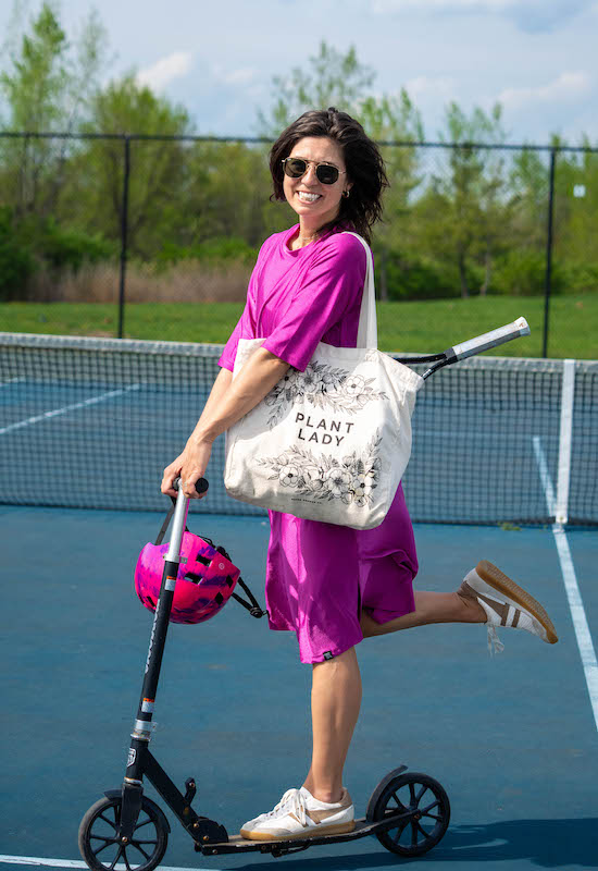 Jet Set Dress - Razberry Transcendent Active