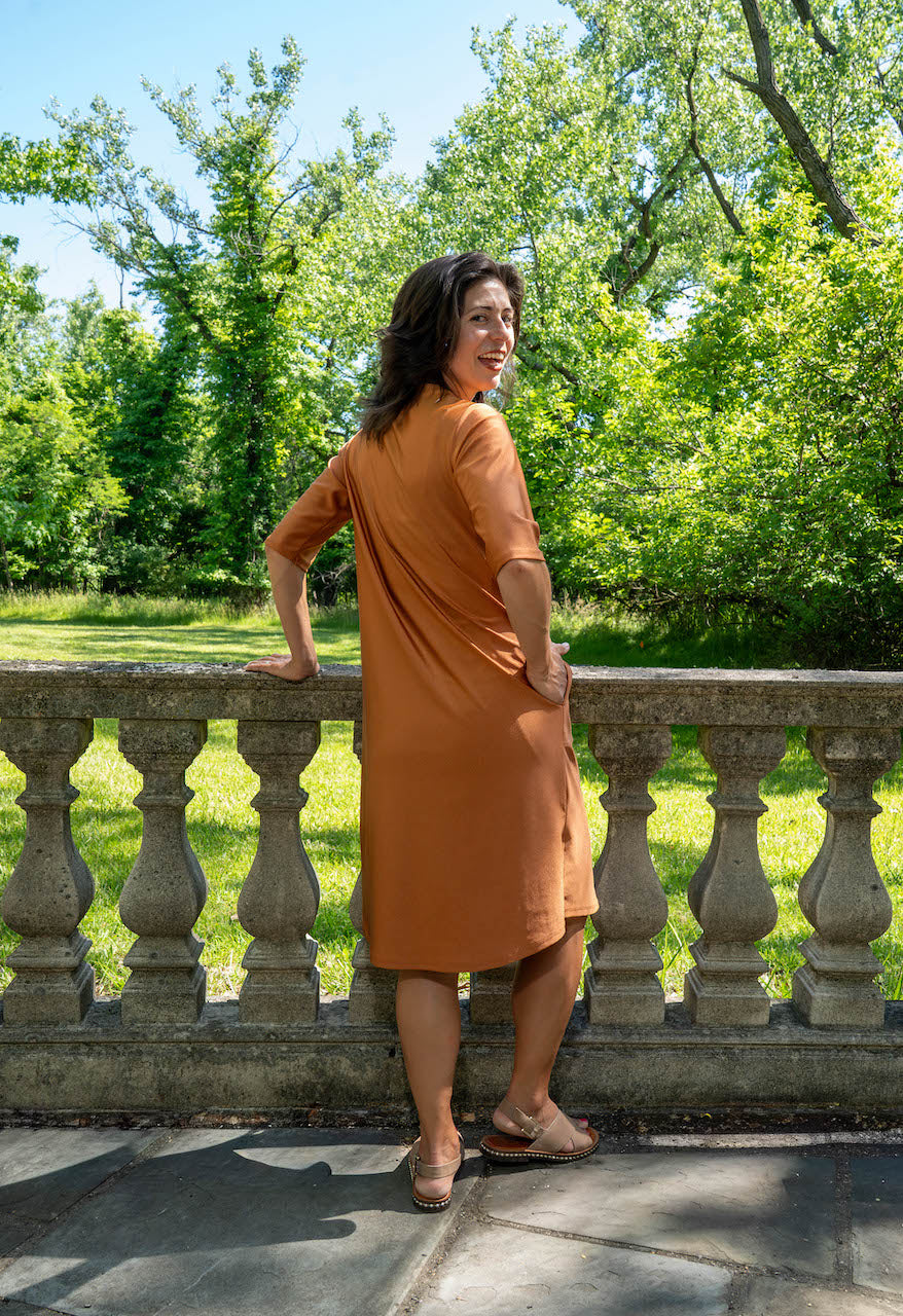 Jet Set Dress - Golden Hour Transcendent Active