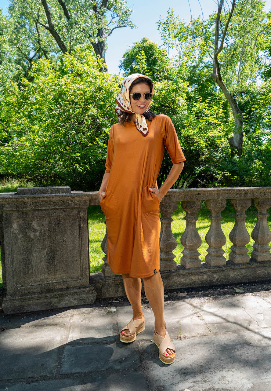 Jet Set Dress - Golden Hour Transcendent Active