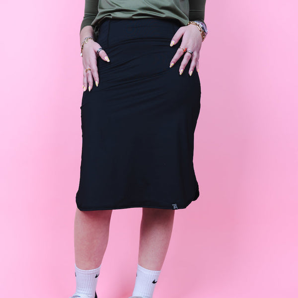 Recycled All Day Active Skirt - Black Transcendent Active