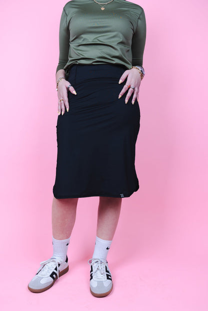 Recycled All Day Active Skirt - Black Transcendent Active