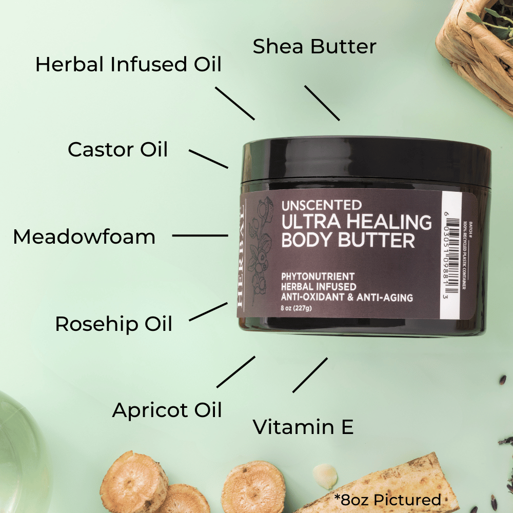 Ultra Healing Body Butter, Unscented Ora's Amazing Herbal