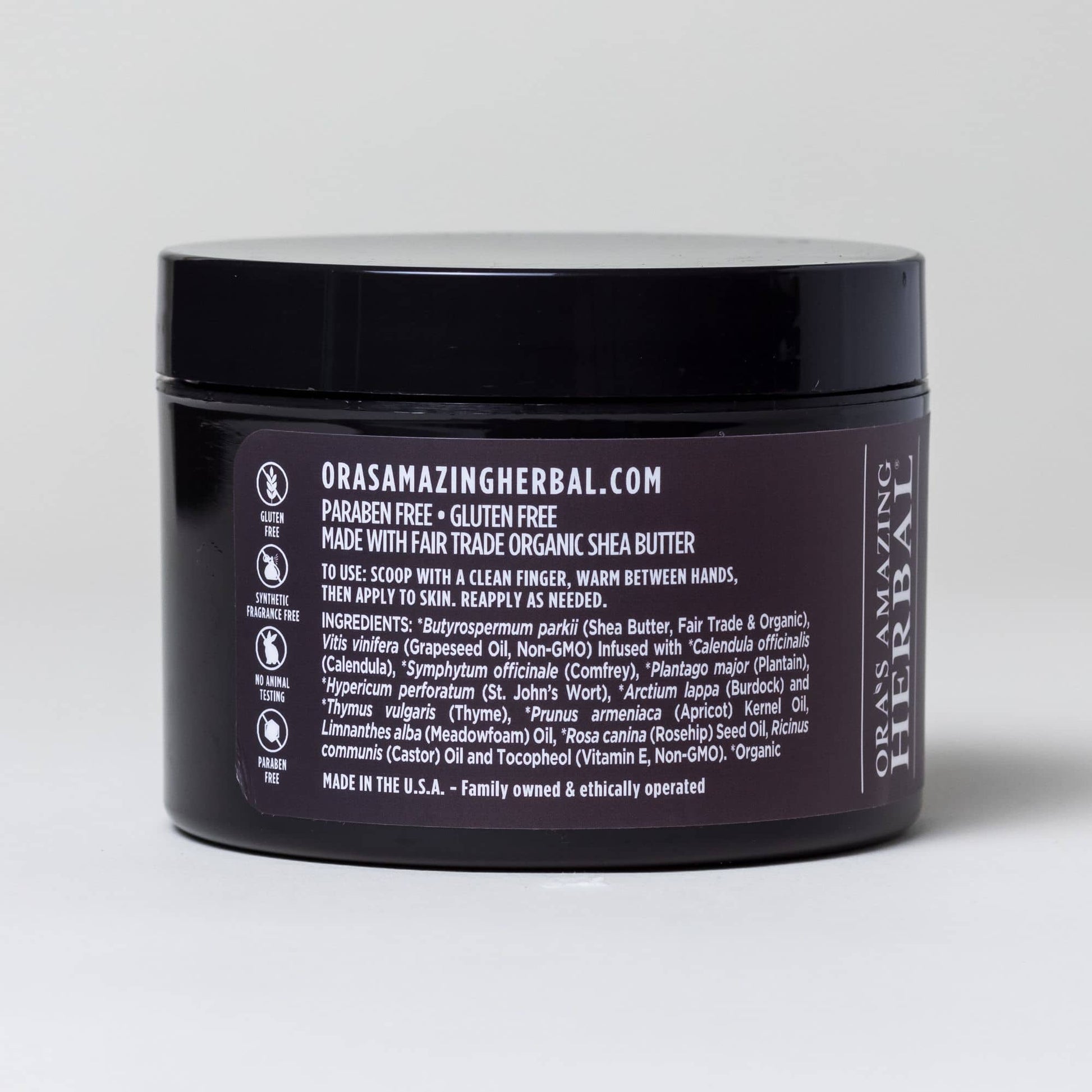 Ultra Healing Body Butter, Unscented Ora's Amazing Herbal