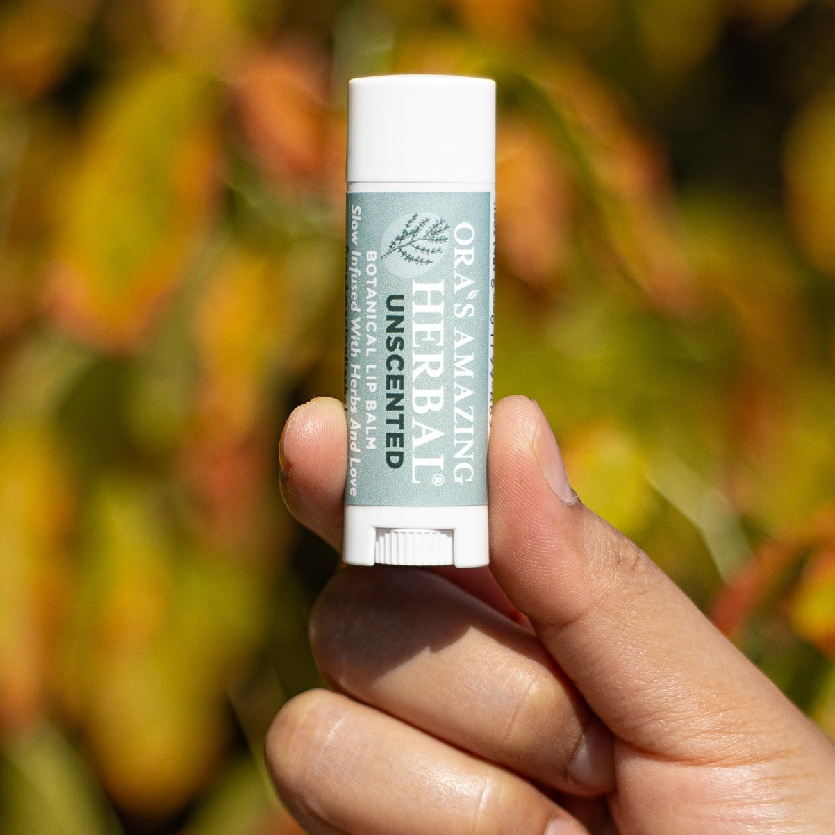 Natural Unscented Lip Balm, Fragrance Free Lip Balm Ora's Amazing Herbal